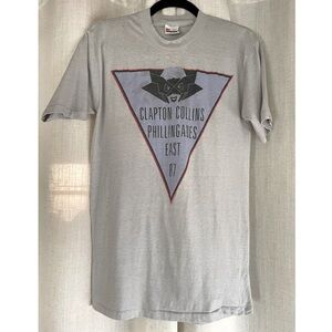 1987 Eric Clapton Phil Collins Tee